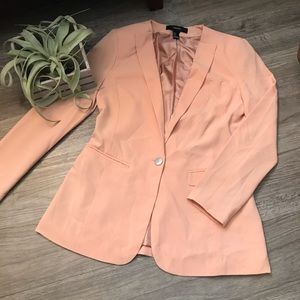 Forever 21 Peach Blazer